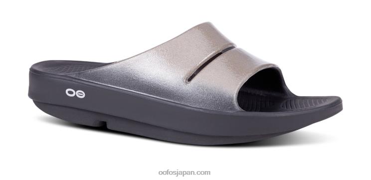ラテ HNHLF37 レディース ウーアー リュクス スライド サンダル OOFOS