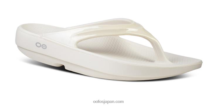 象牙 HNHLF68 女性のウーララサンダル OOFOS