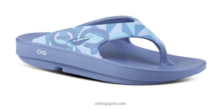 フラクタル水滴 HNHLF6 レディースオリジナル限定サンダル OOFOS