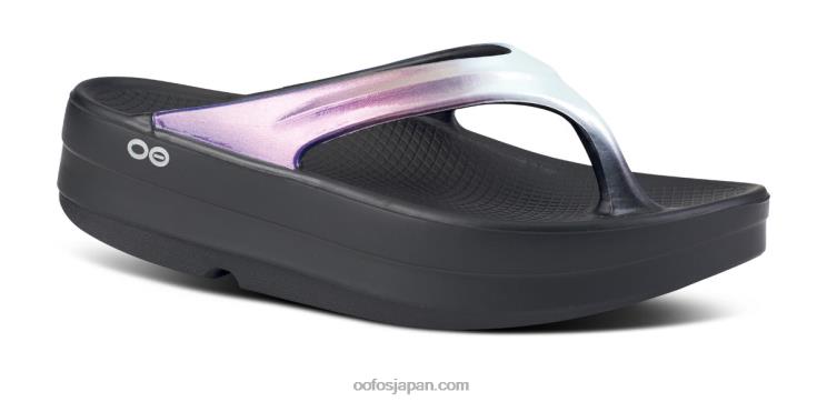 カリプソ HNHLF8 レディース オメガ ウーララ リュクス サンダル OOFOS
