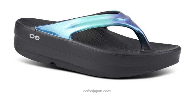 アトランティス HNHLF9 レディース オメガ ウーララ リュクス サンダル OOFOS
